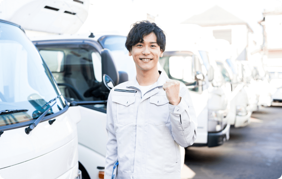 運転もなく、初めてでも安心！